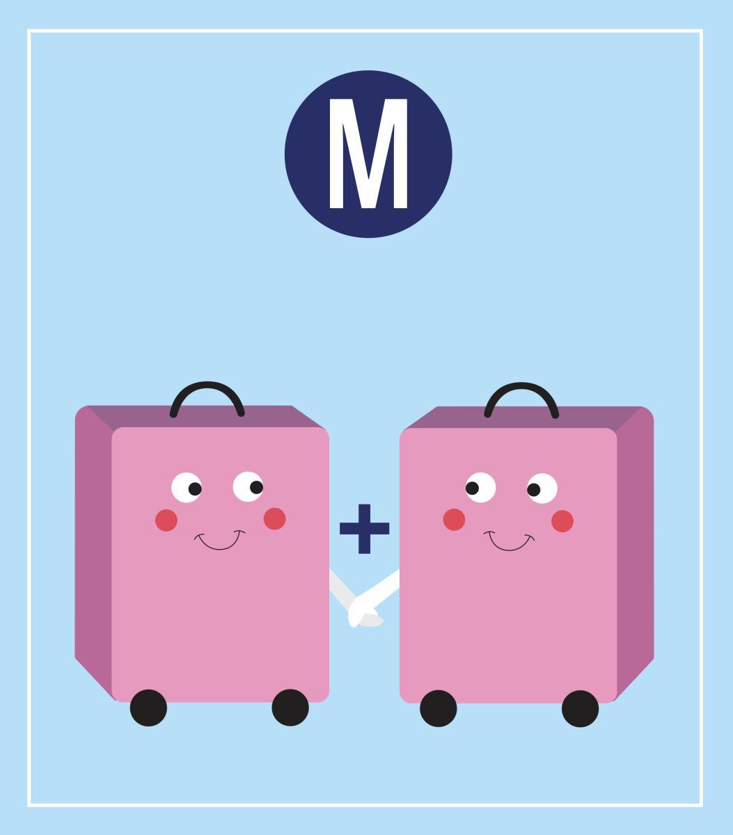 M
